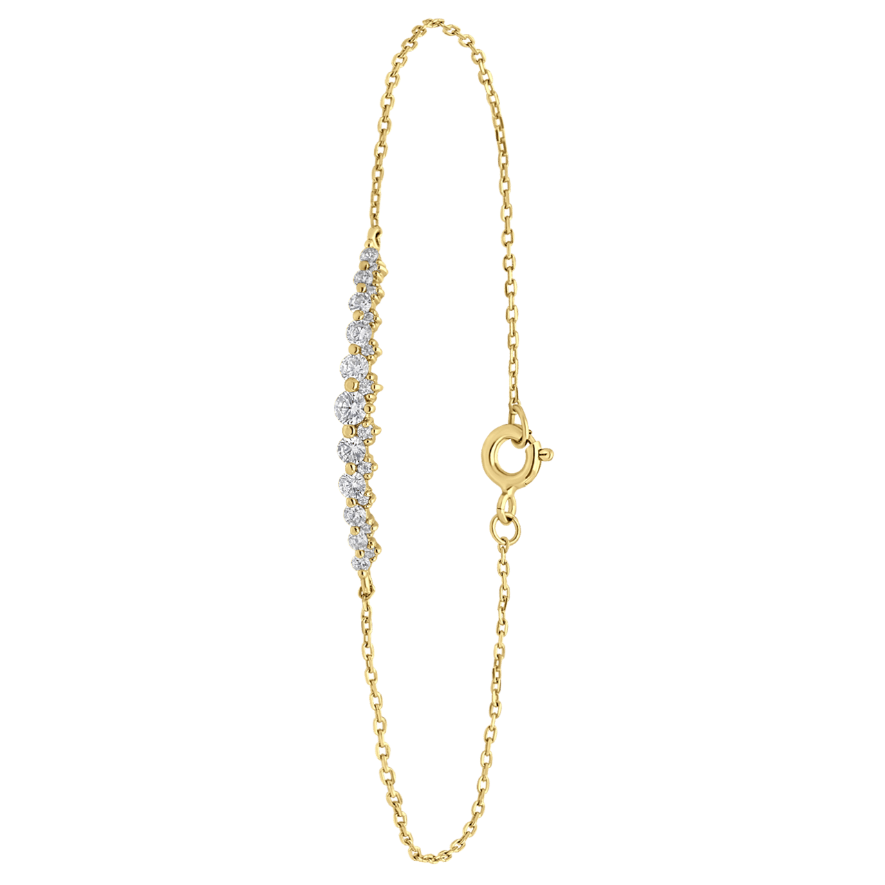 Silberarmband mit Zirkonia