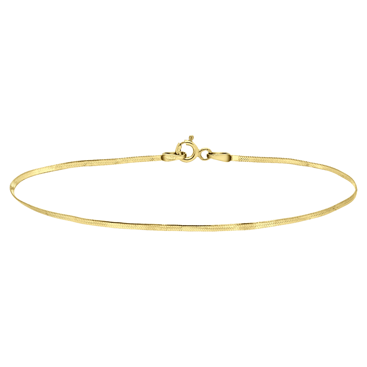 Armband, 925 Silber, vergoldet, mit Schlangenglied
