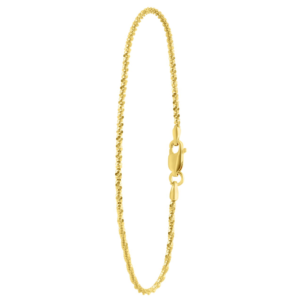 Armband, 925 Silber, vergoldet, Fantasieglied