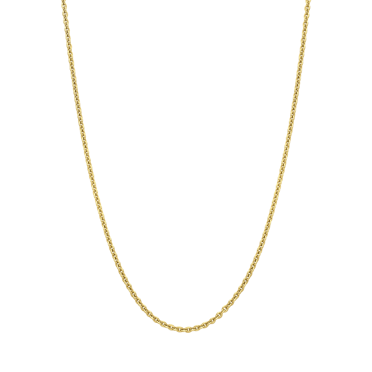 Recycelte silberne goldplattierte Halskette für Damen