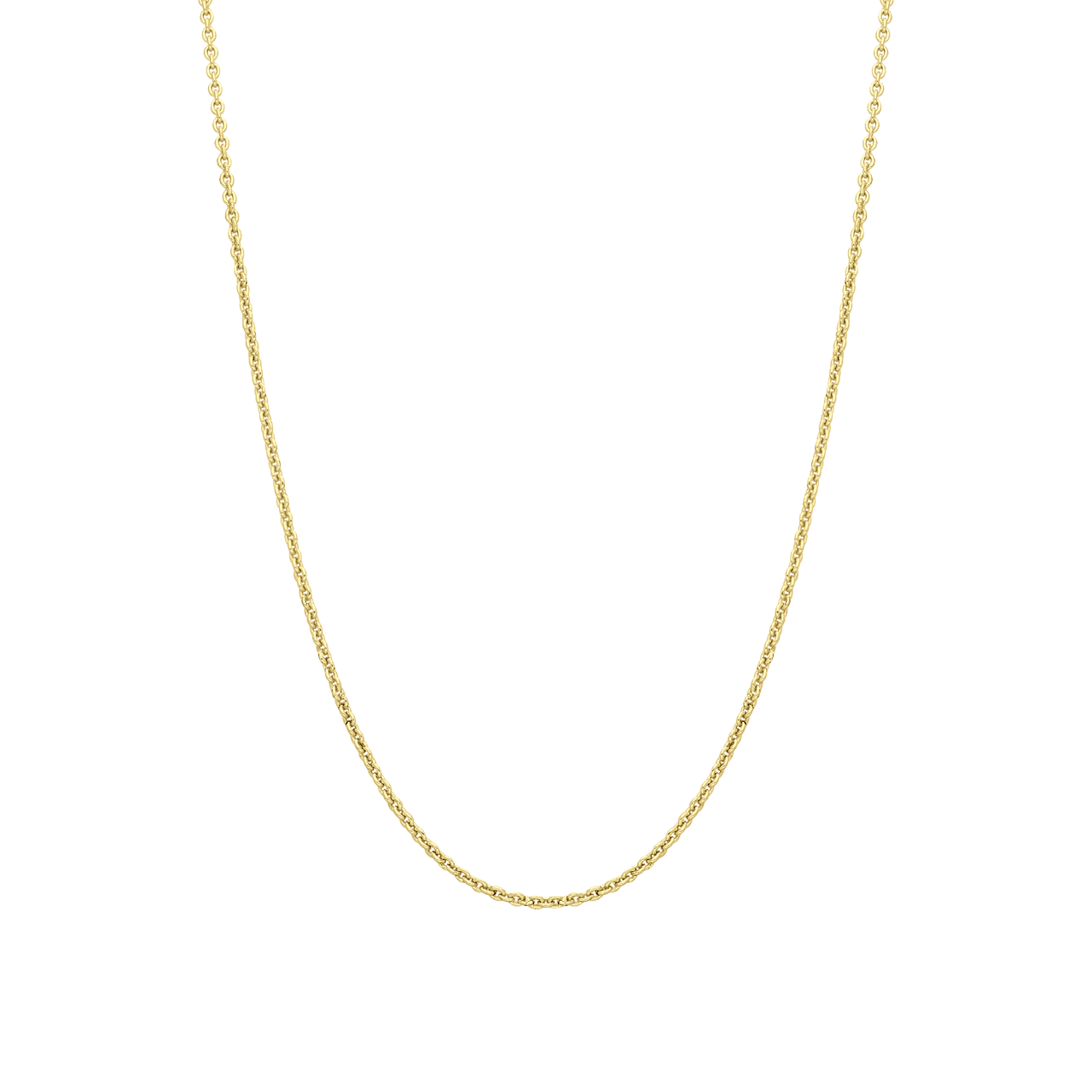 Gerecycleerd zilveren goldplated ketting schakel