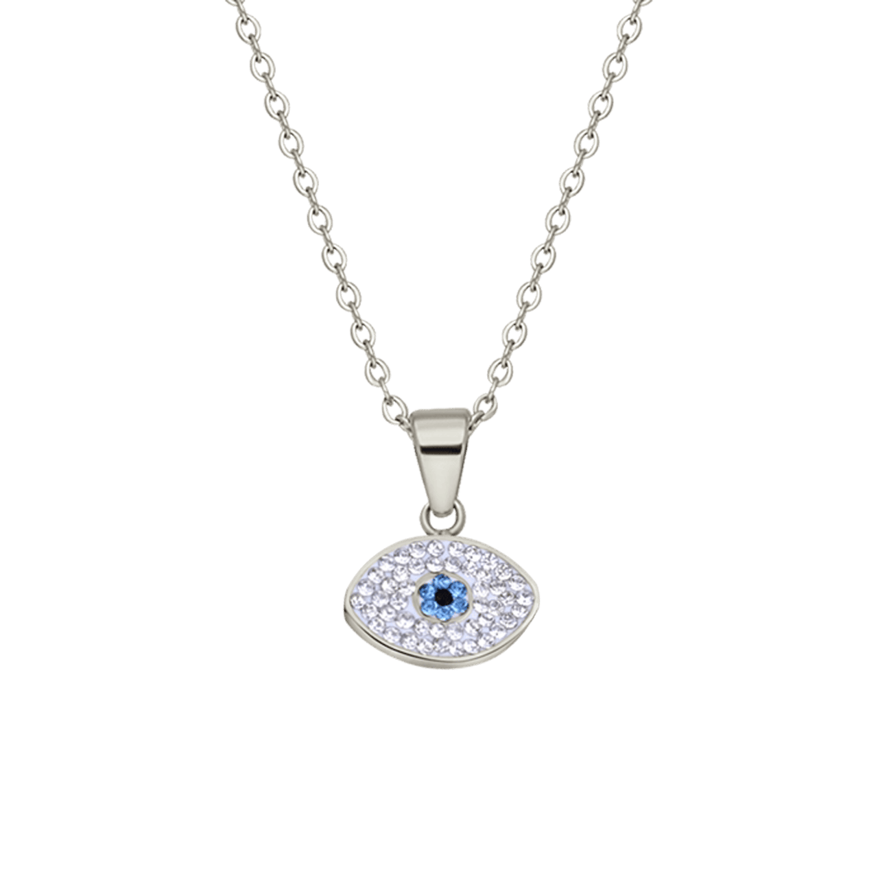 LivLiv stainless steel ketting met hanger oog voor dames