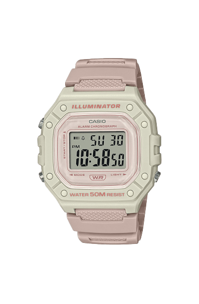 Casio Digitaal Dames Horloge W-218HC-4A2VEF