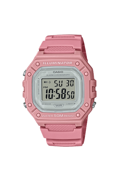 Casio Digitaal Dames Horloge W-218HC-4AVEF