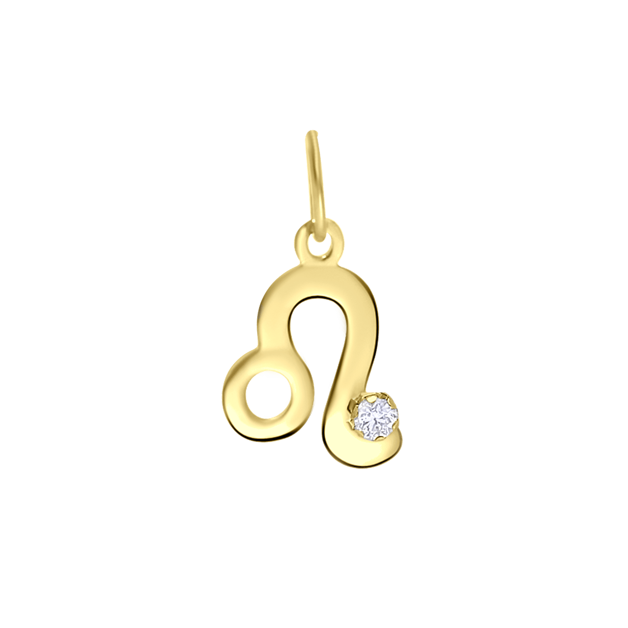 9 Karaat hanger sterrenbeeld met zirkonia