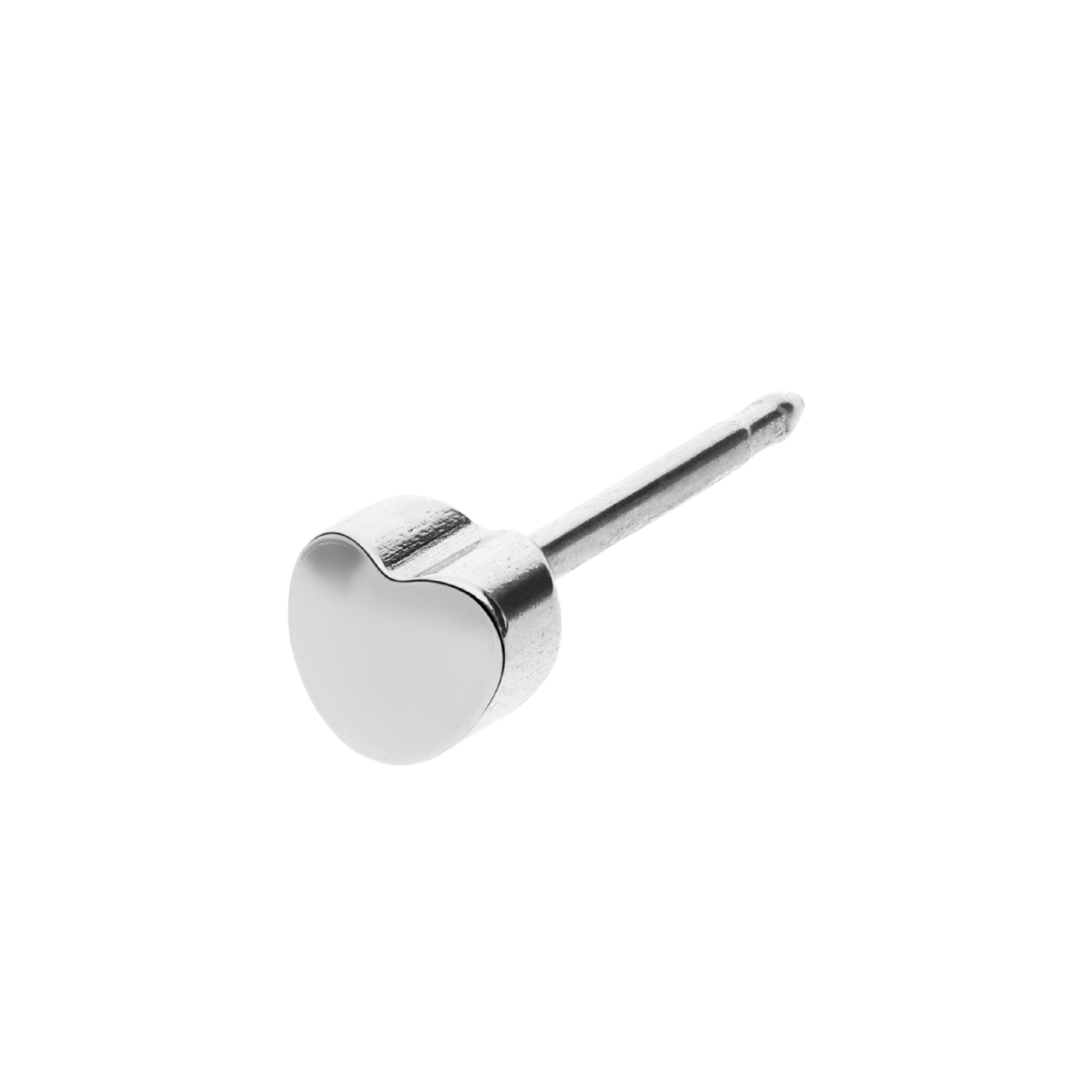 Studex medizinische Ohrringe aus Edelstahl, Herz, 4 mm