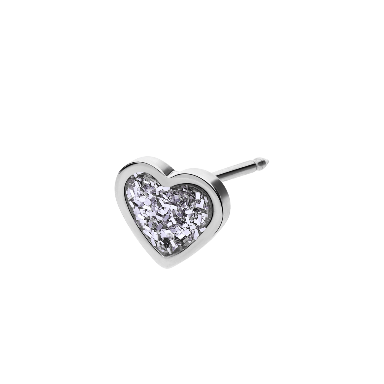 Studex stainless steel schietoorbel hart kristal 6mm 225 voor dames