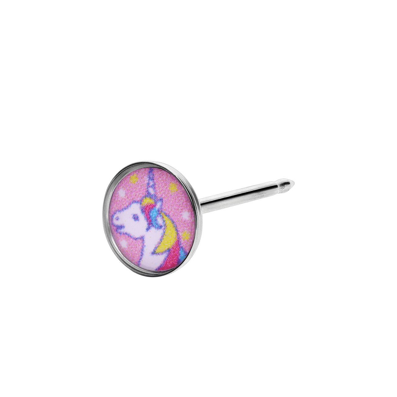 Studex medizinische Ohrringe aus Edelstahl, Einhorn, 5 mm