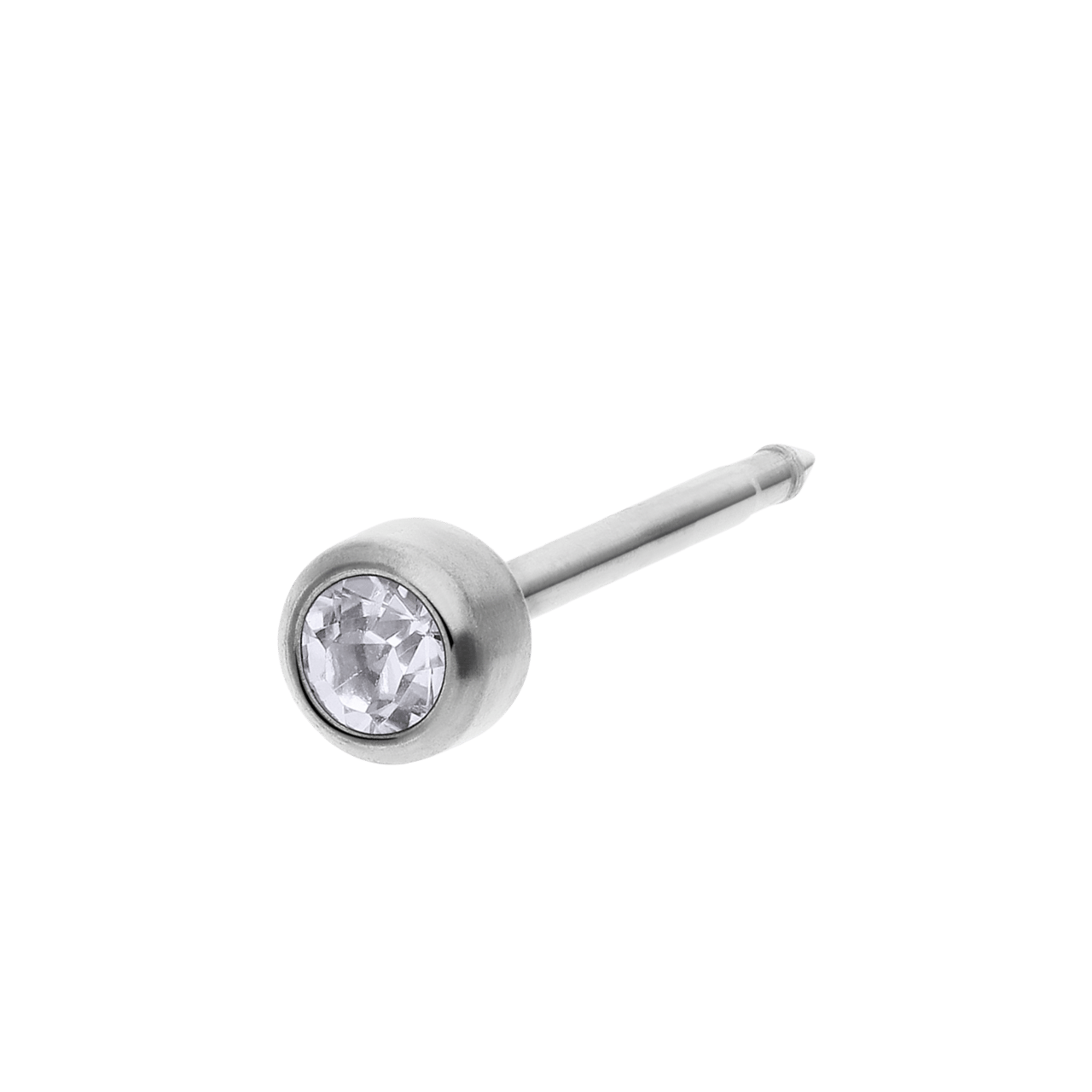 Studex titanium schietoorbel kristal 2mm