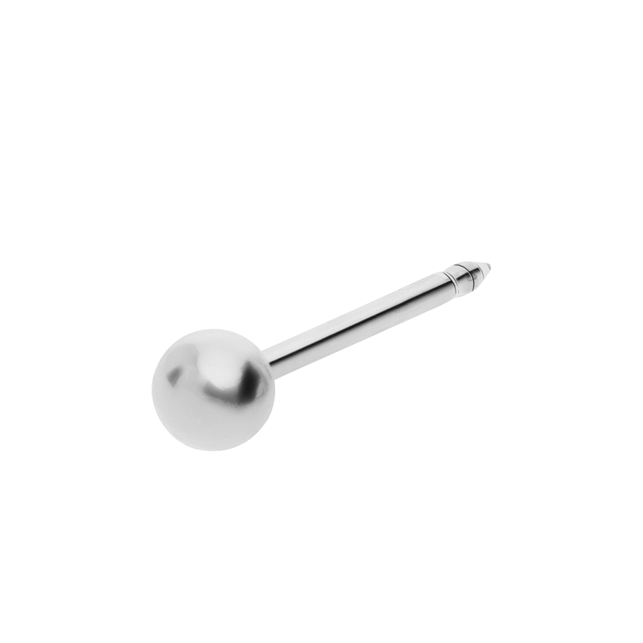 Studex medizinische Ohrringe aus 750er Gold, Kugel, 3 mm