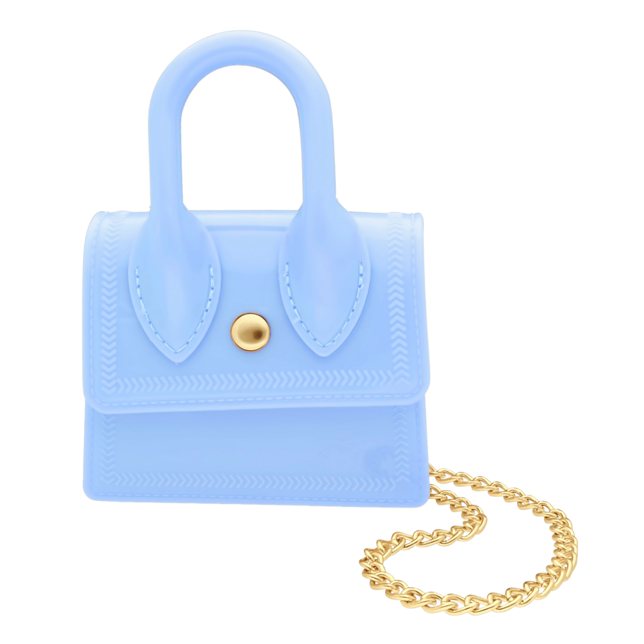 Blaue Minitasche