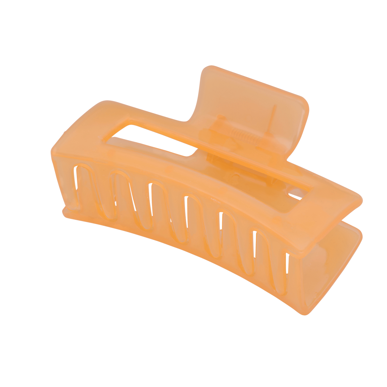 Orangje haarklem