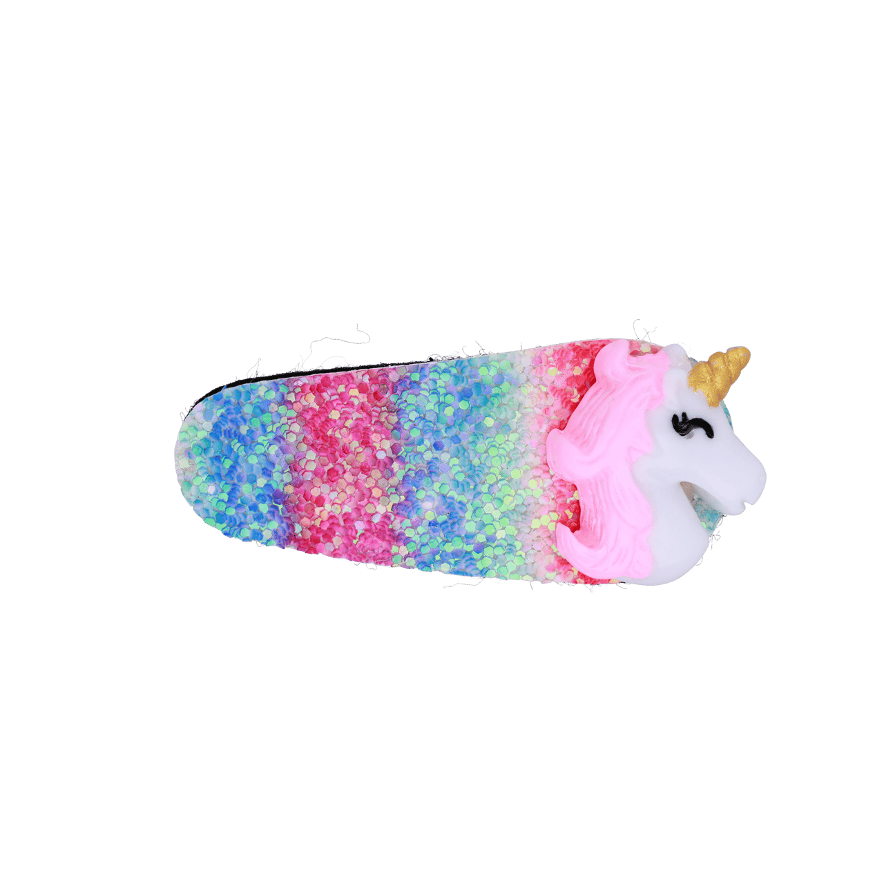 Bijoux haarclip regenboog unicorn