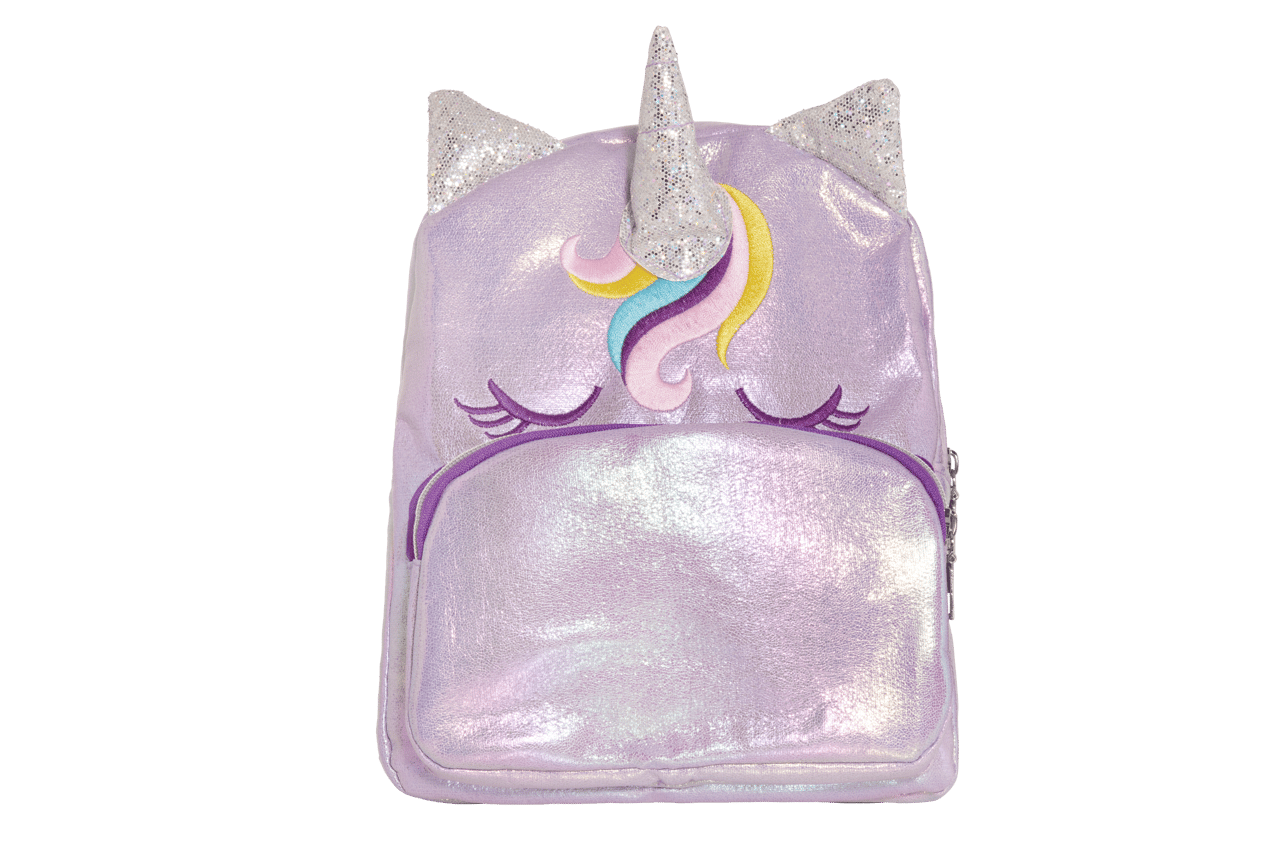 Bijoux paarse unicorn rugtas