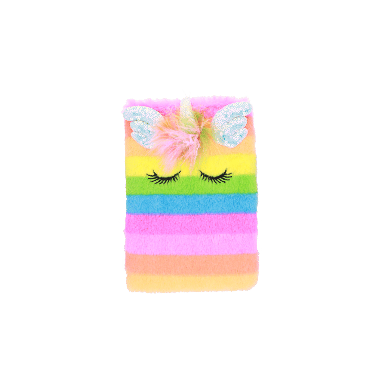Bijoux fluffy unicorn notitieboek groot