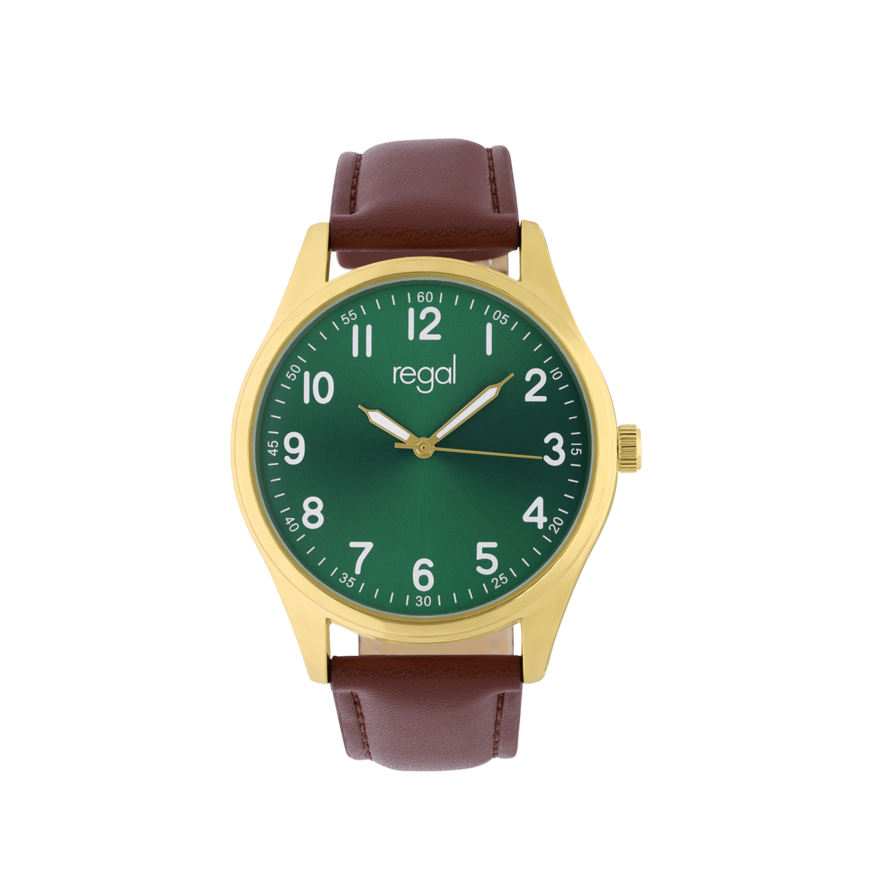 Regal Heren Horloge Zwart PU leer