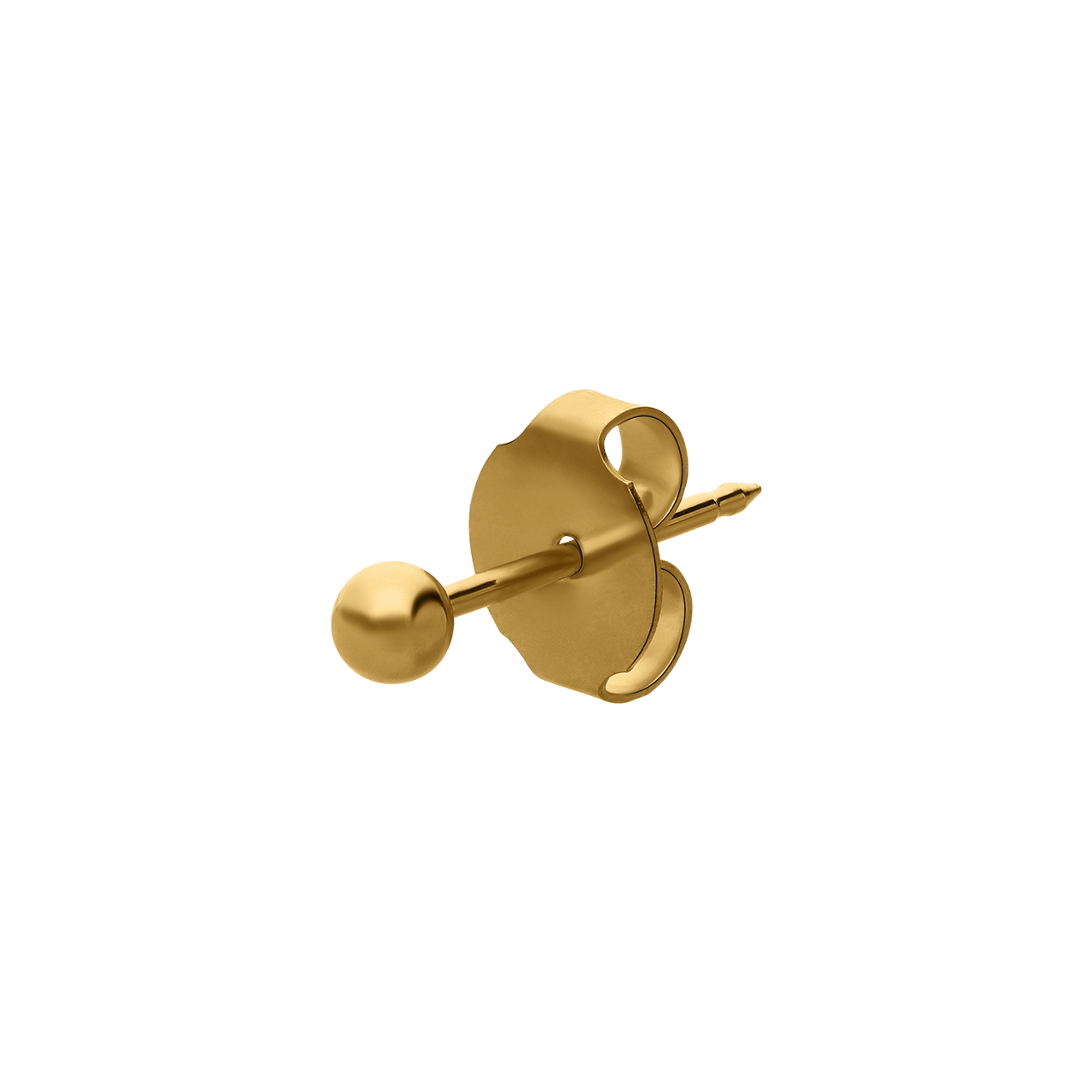 Studex schietoorbel bol stainless steel goldplated 3mm xl