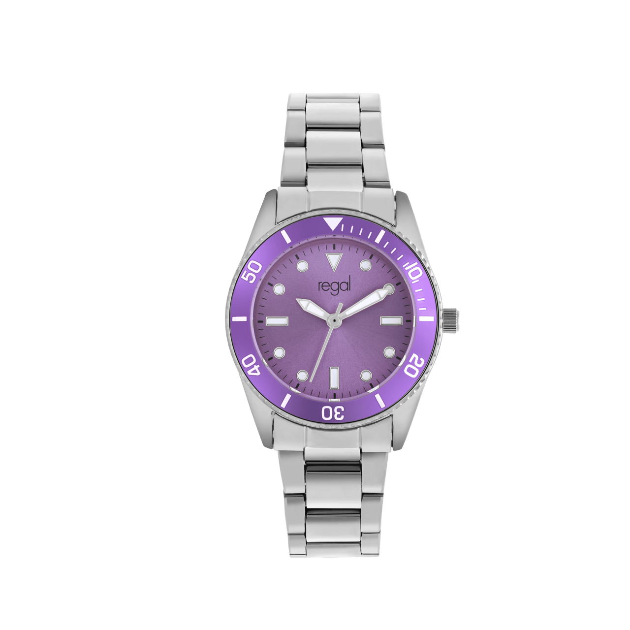 Regal dames horloge met stainless steel band