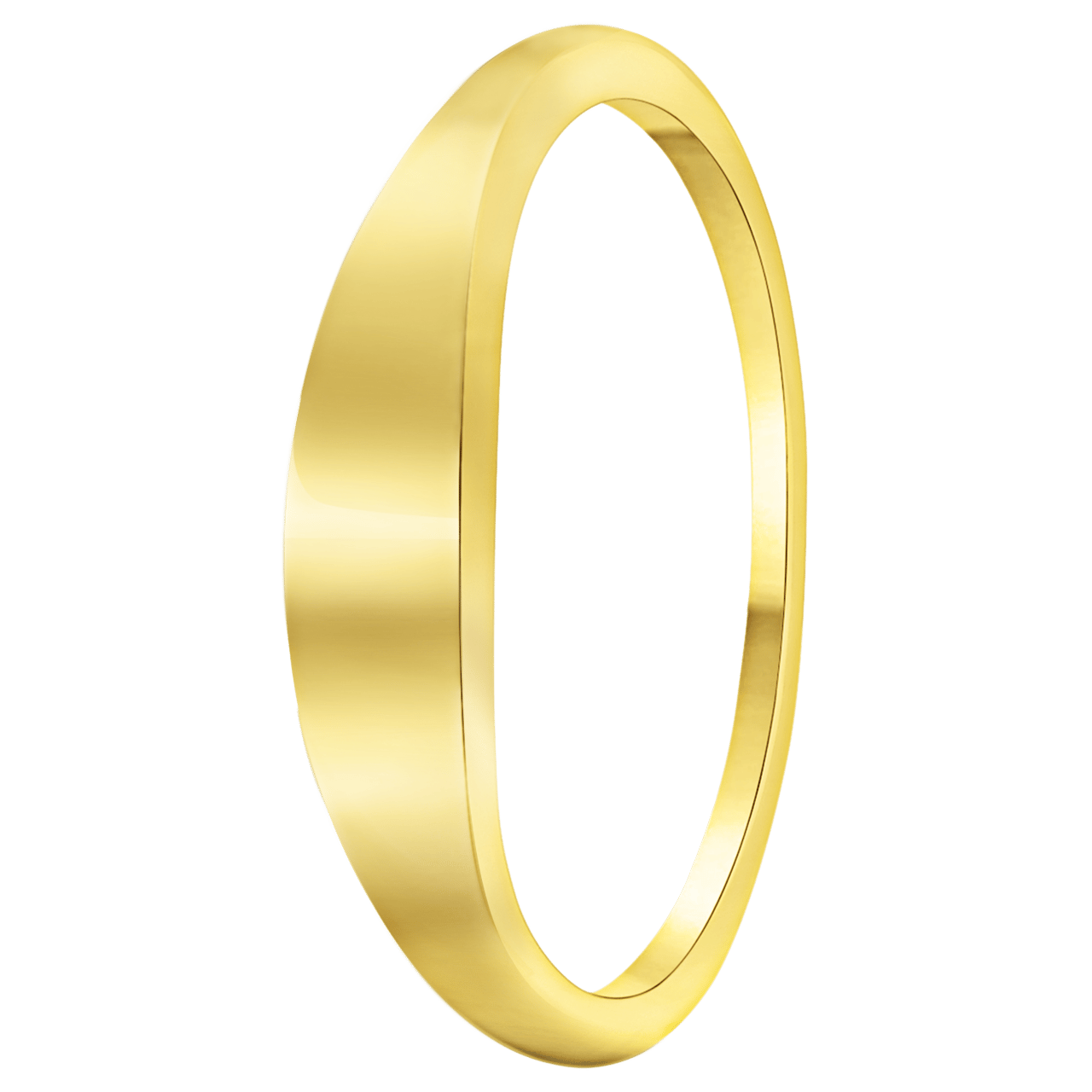 Zilveren goldplated ring voor dames