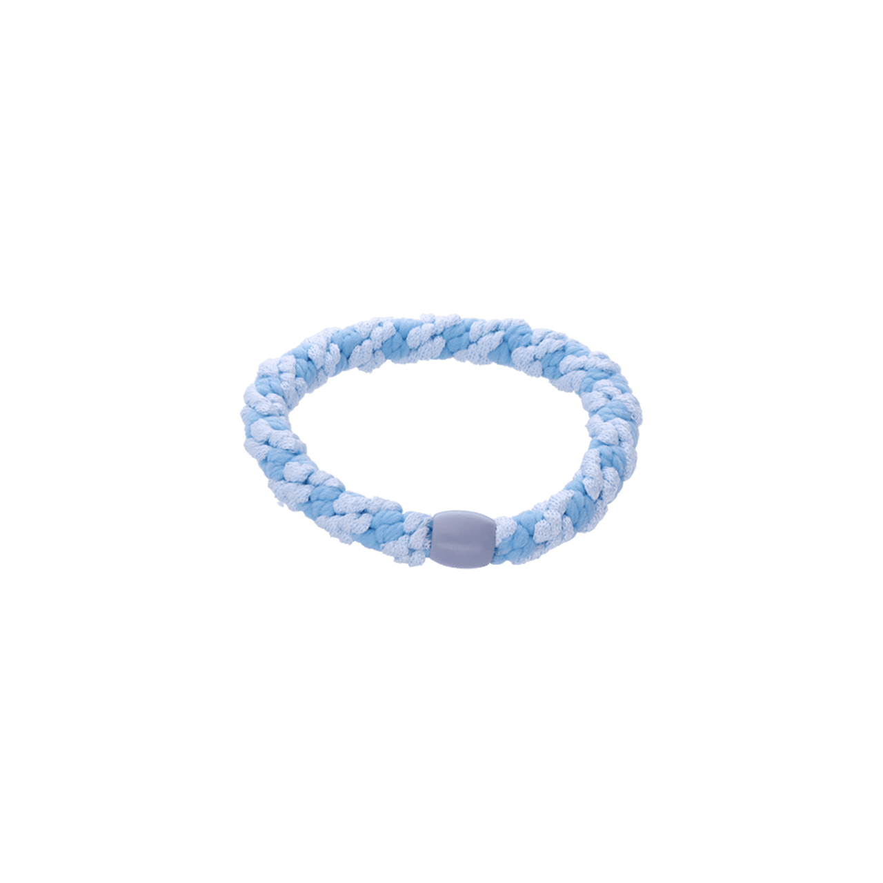 Haarelastiekje blauw multi