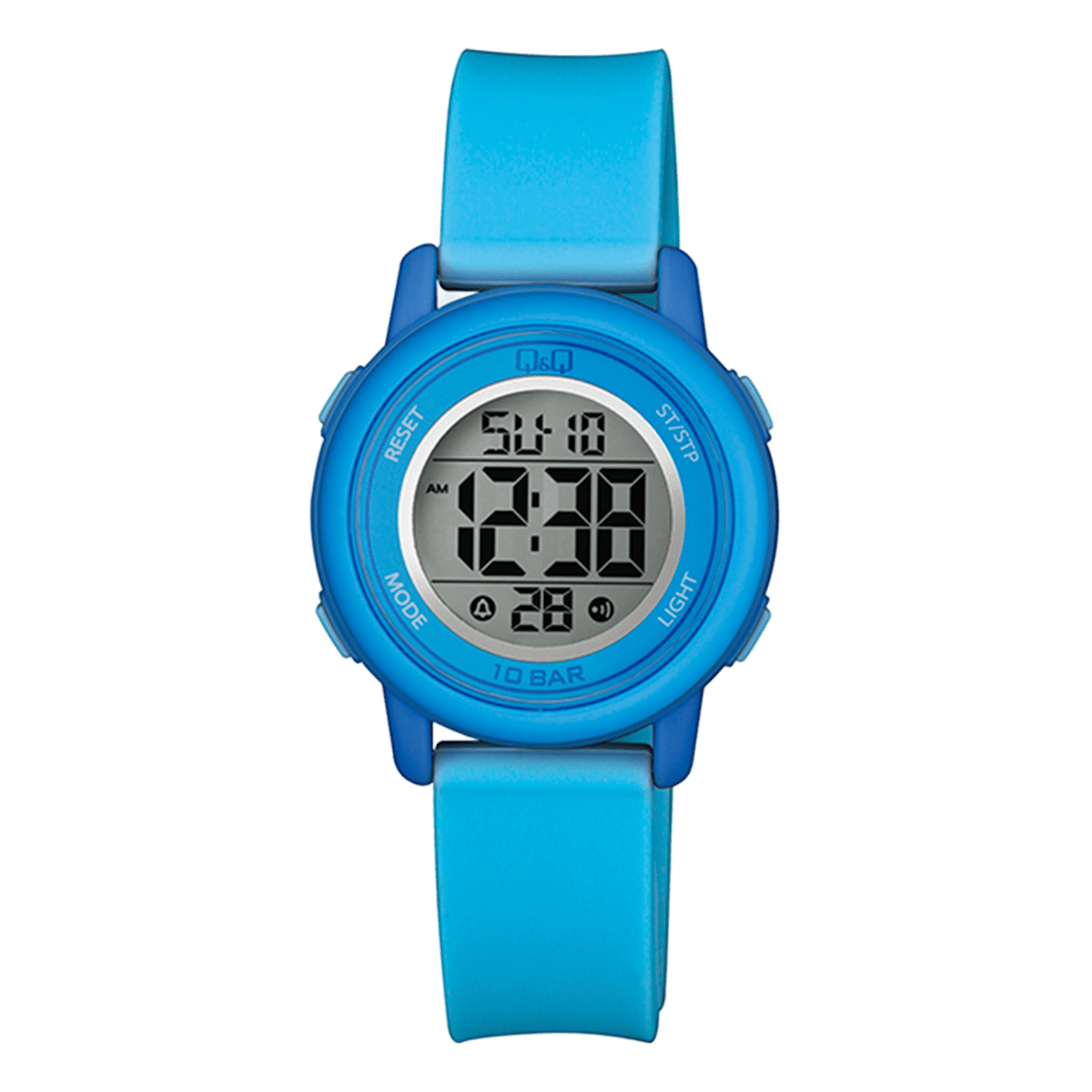 Q&Q kinder horloge met rubberen band