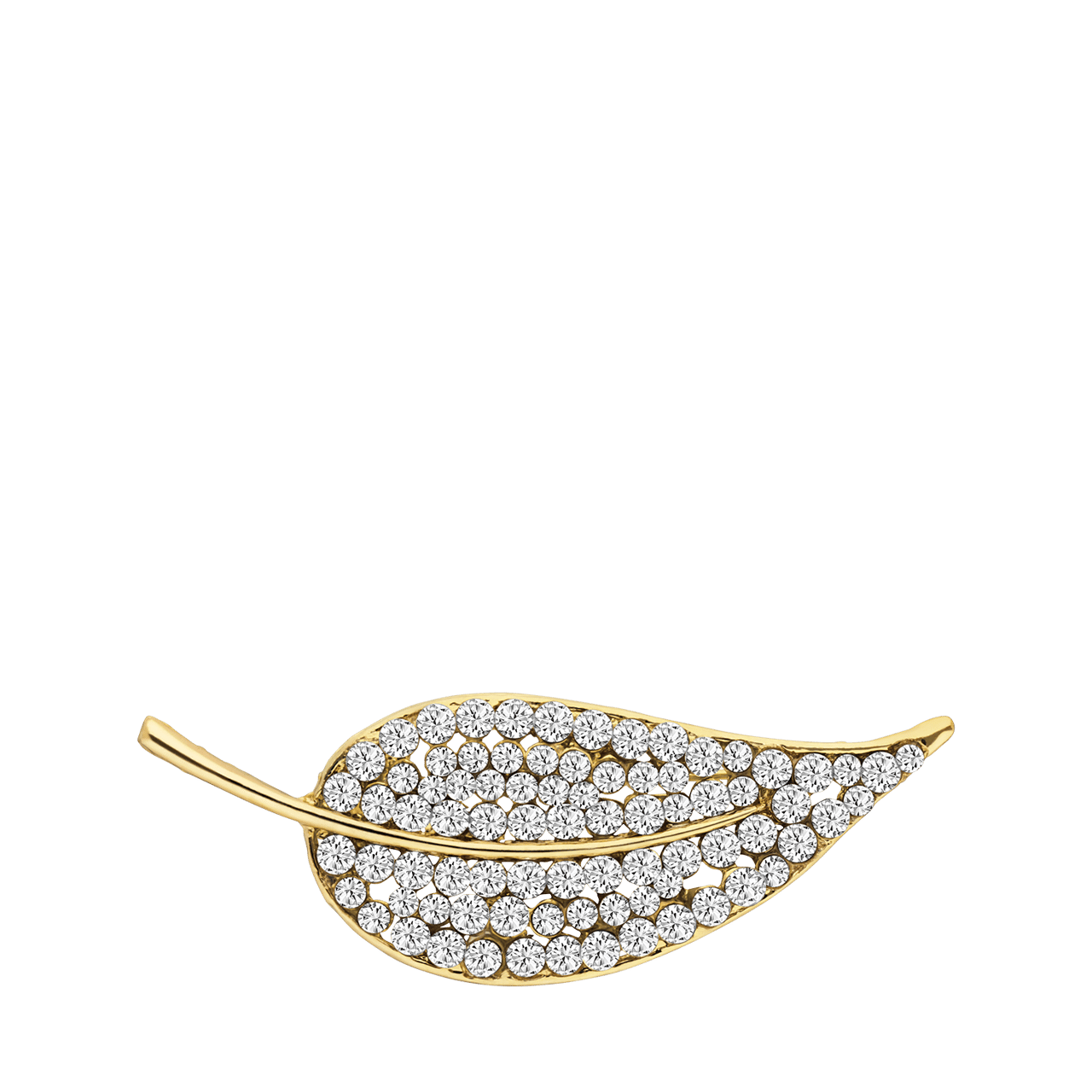 Bijoux broche blad voor dames