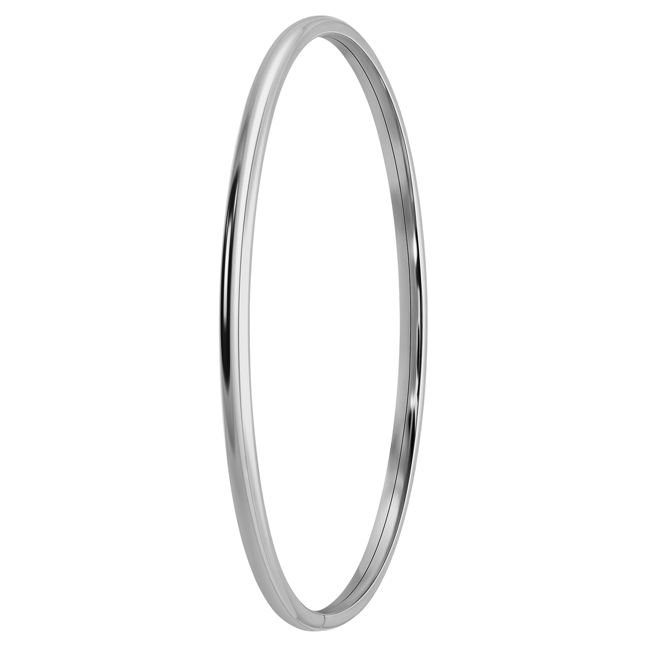 Zilveren bangle 3mm voor dames