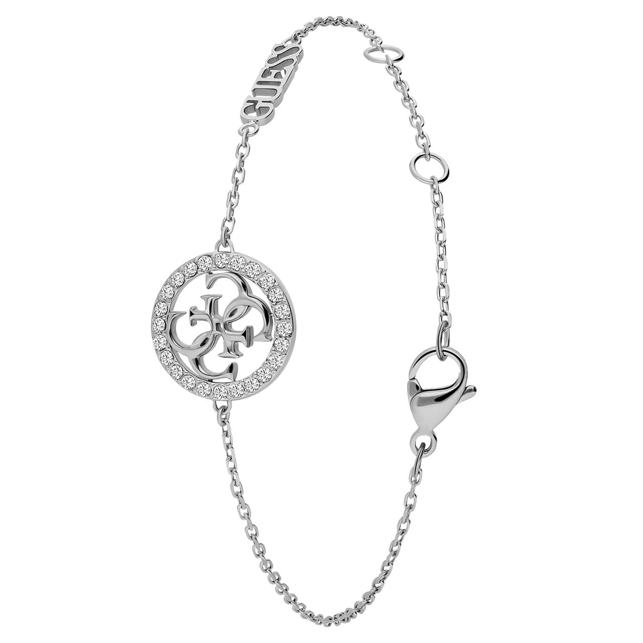 Guess stalen armband LIFE IN 4G