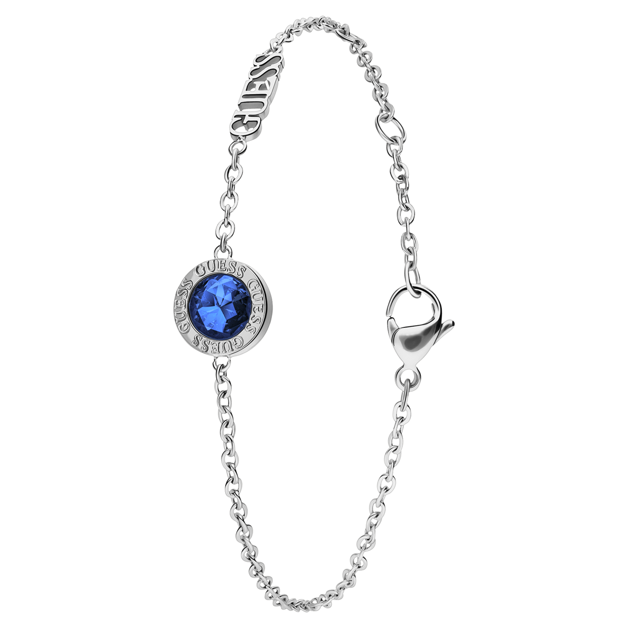 Guess stalen armband COLOR MY DAY sapphire