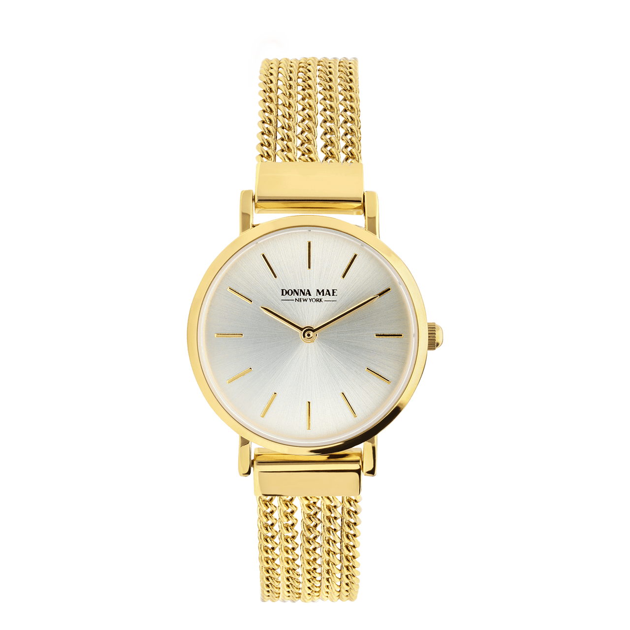 Donna Mae Dames Horloge Goudkleurig