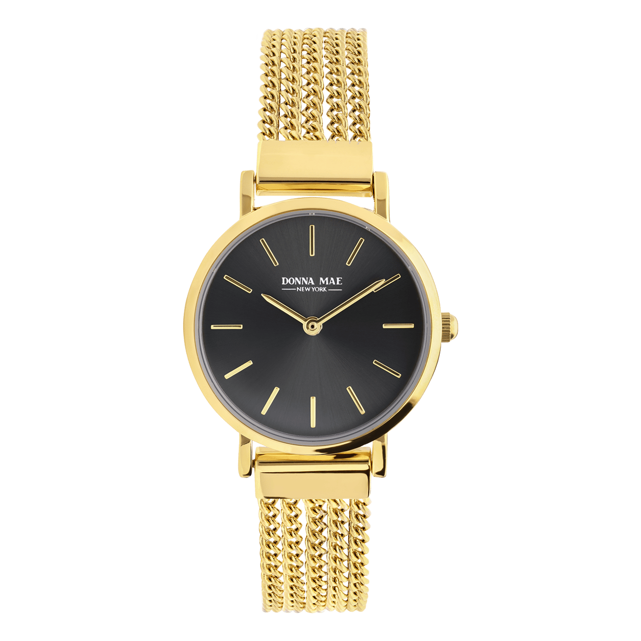 Donna Mae Dames Horloge Goudkleurig