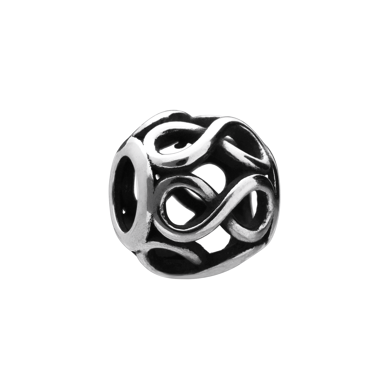 Stainless steel bedel bol infinity