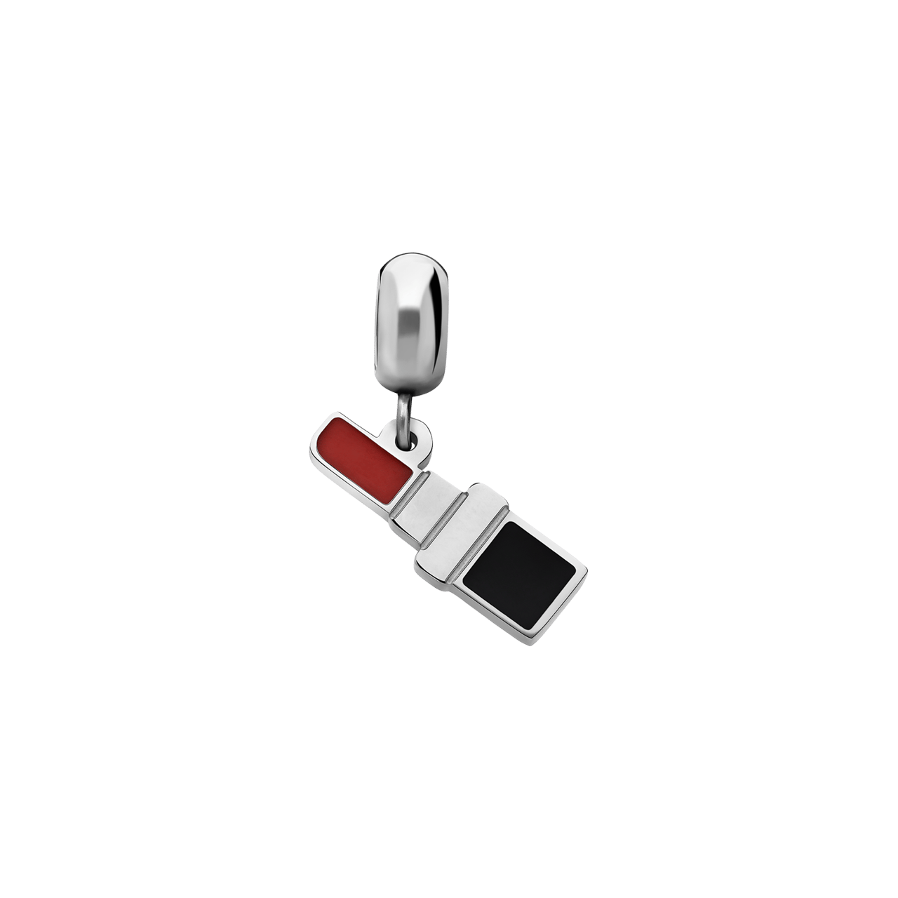 Charm aus Edelstahl Lippenstift