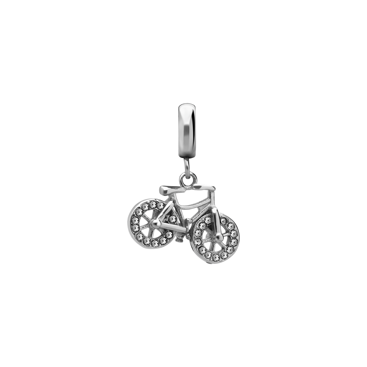 Stainless steel bedel fiets met zirkonia