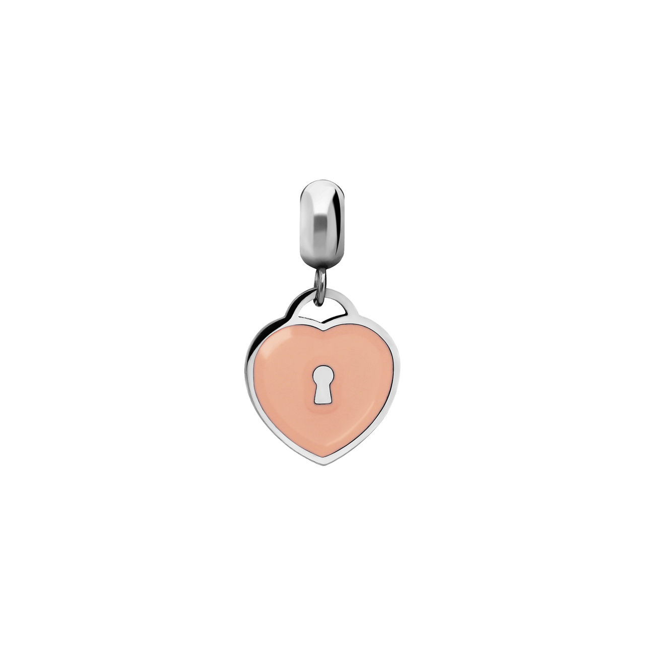 Stainless steel bedel hart met slot