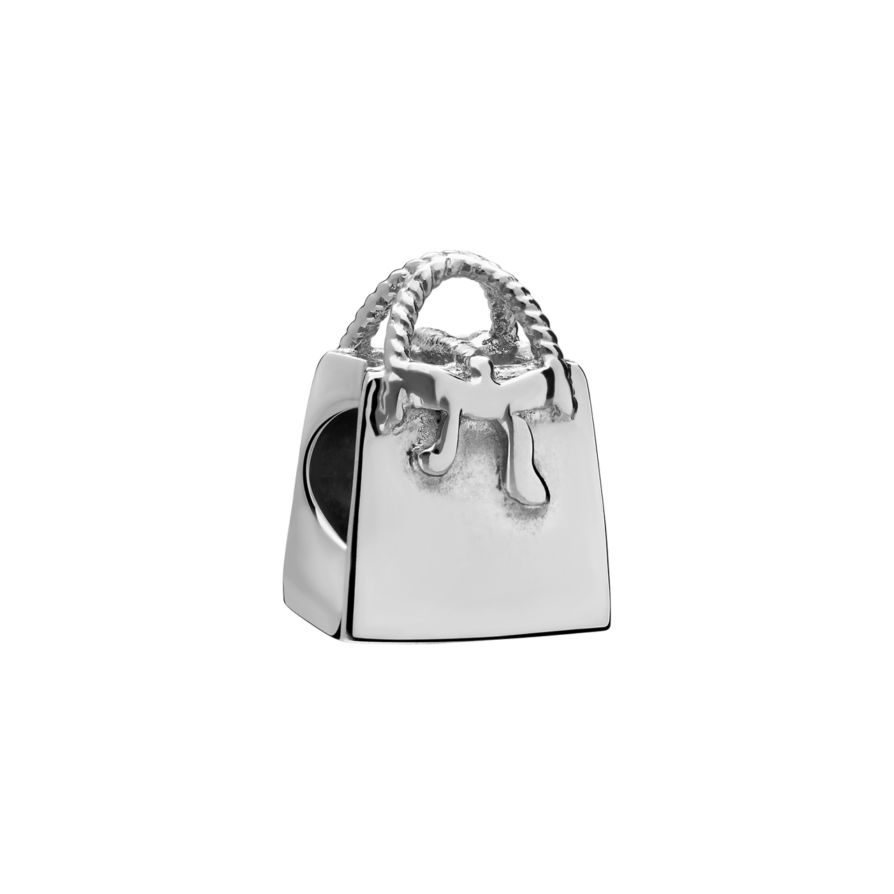 Stainless steel bedel tas met strik