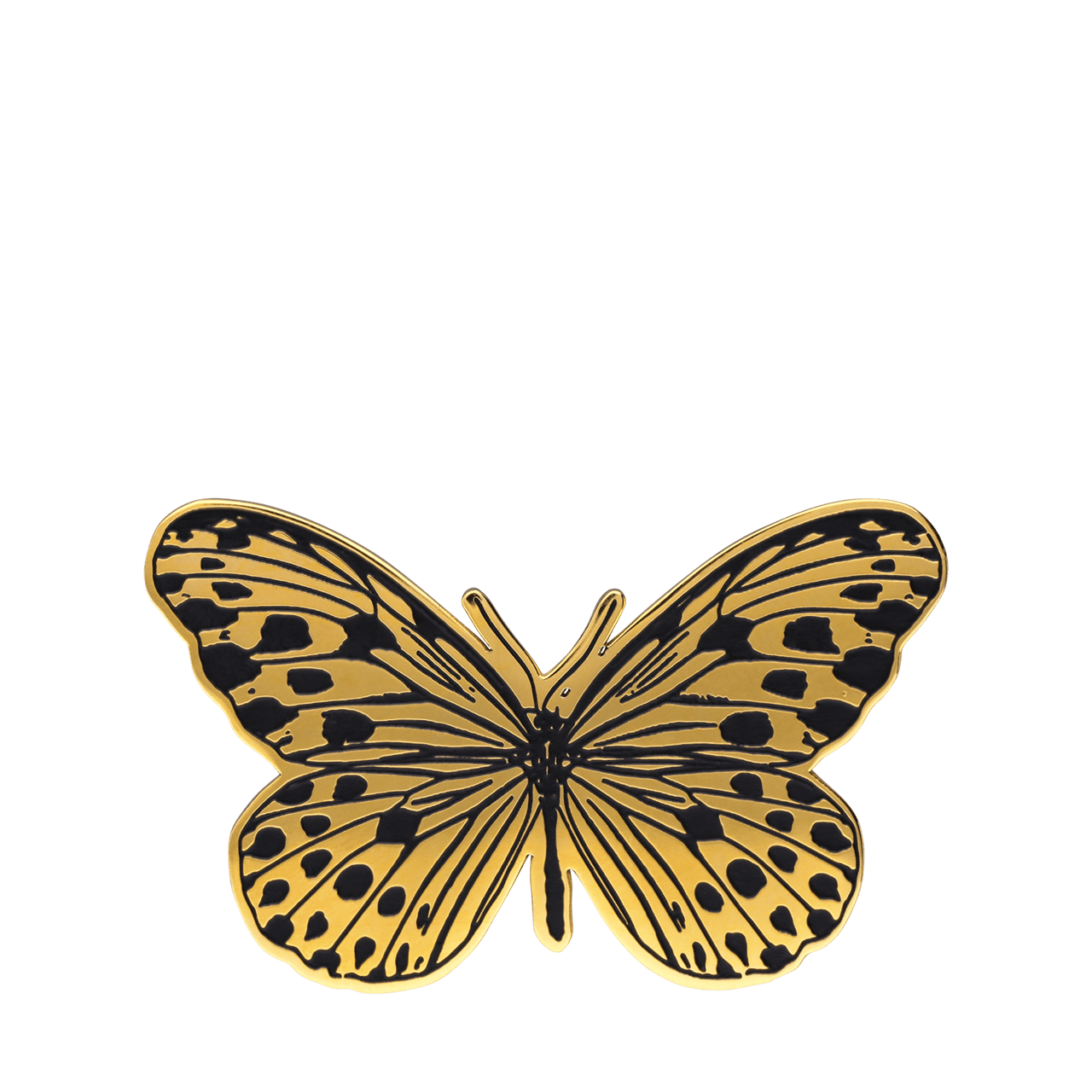 Goldene Modeschmuck-Brosche, Schmetterling