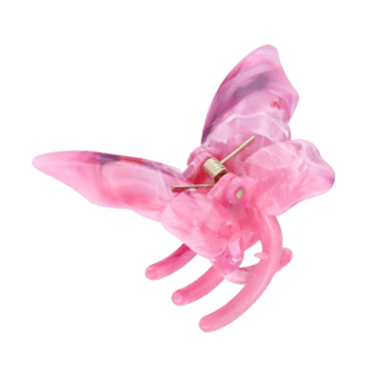 Haarklem vlinder roze