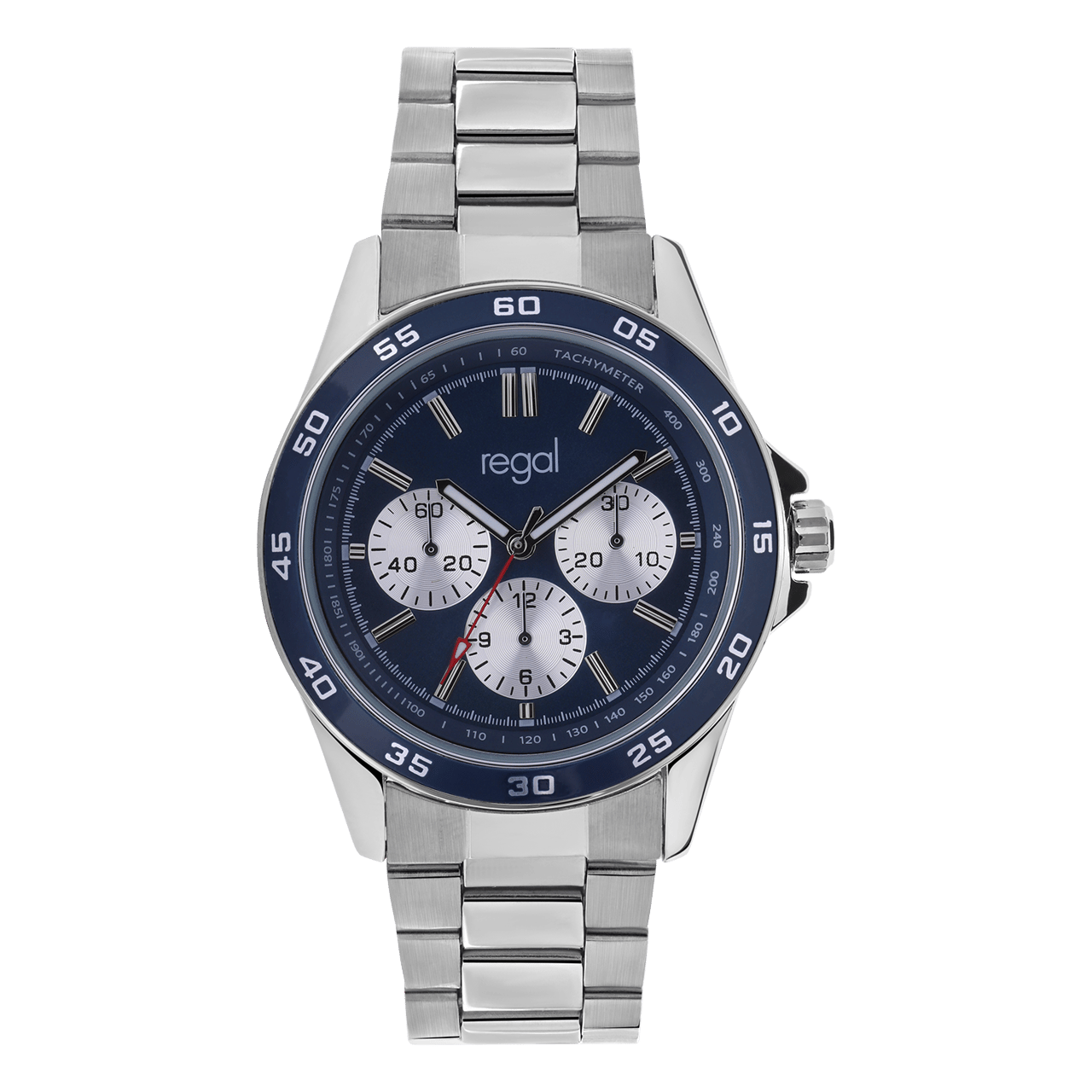 Regal Armbanduhr für Herren, silberfarben