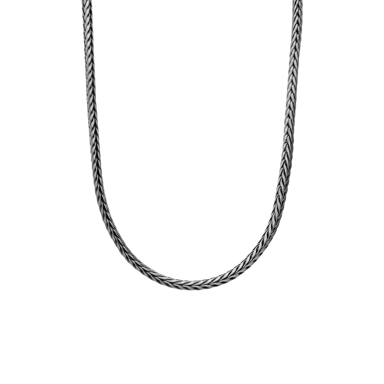 Stainless steel schakelketting voor heren