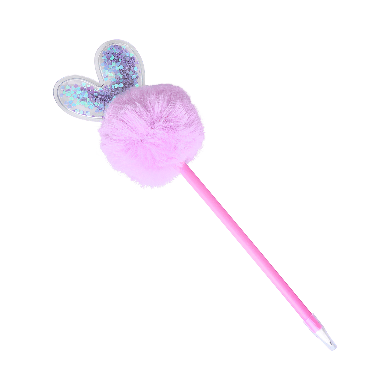 Fluffy vlinder pen