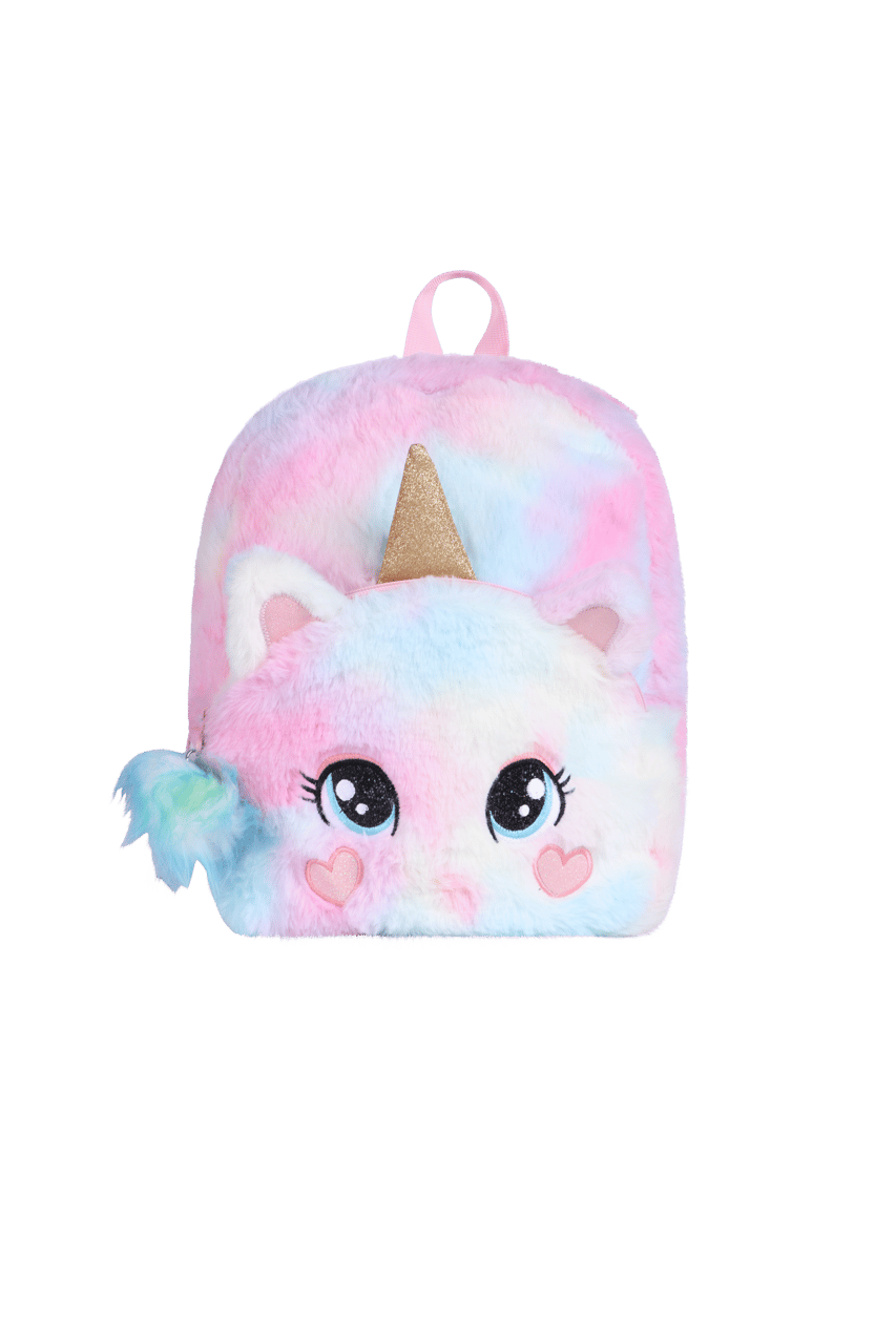 Fluffy unicorn tas