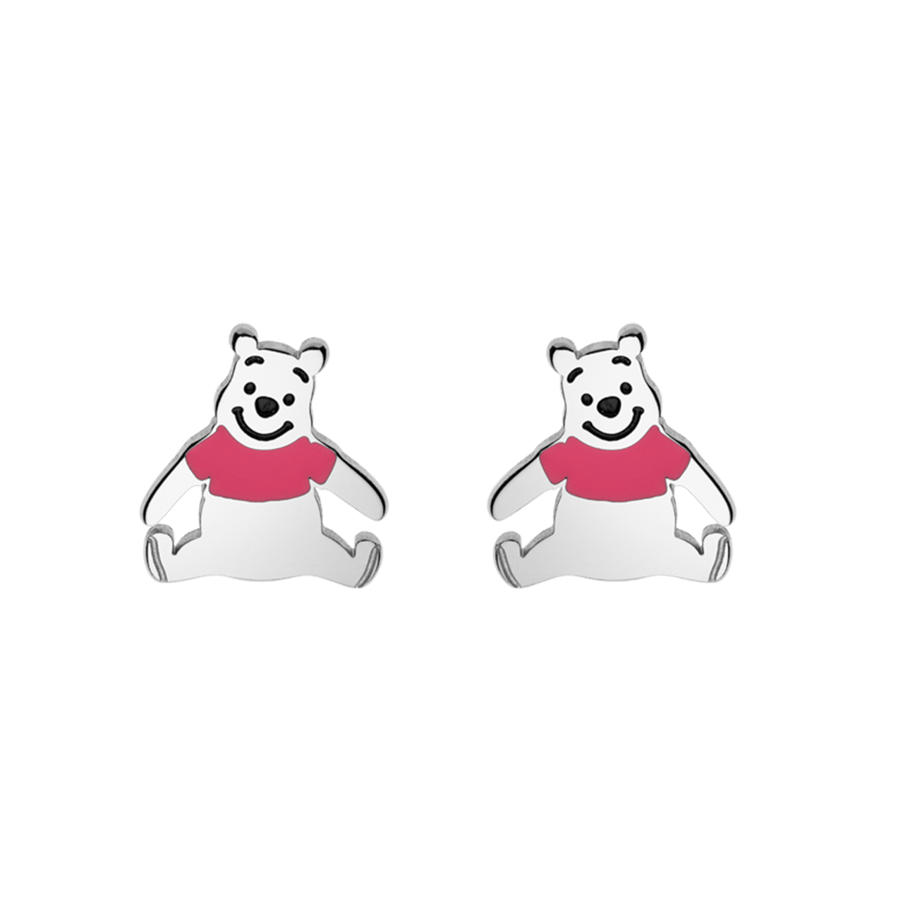 Ohrringe aus Edelstahl, Winnie Puuh