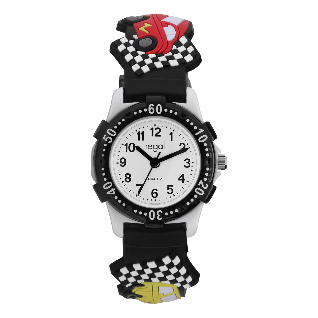 Regal Kinder-Armbanduhr mit Silikonarmband