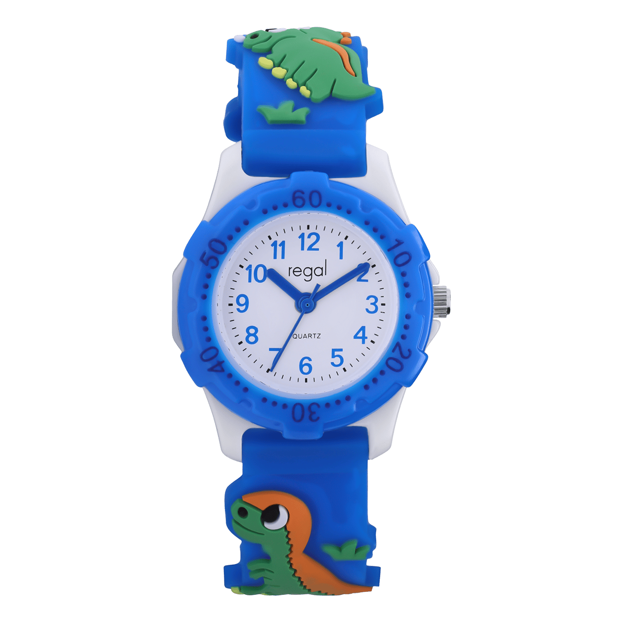 Regal Kinder-Armbanduhr mit Silikonarmband