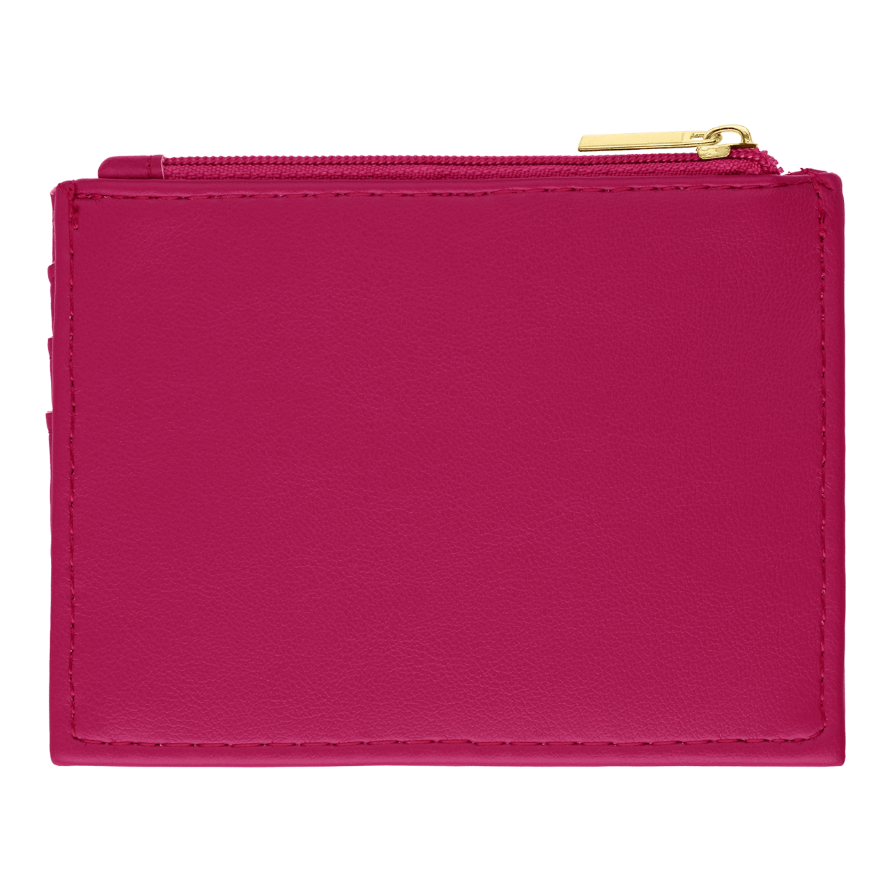 Fuchsia pashouder met rits