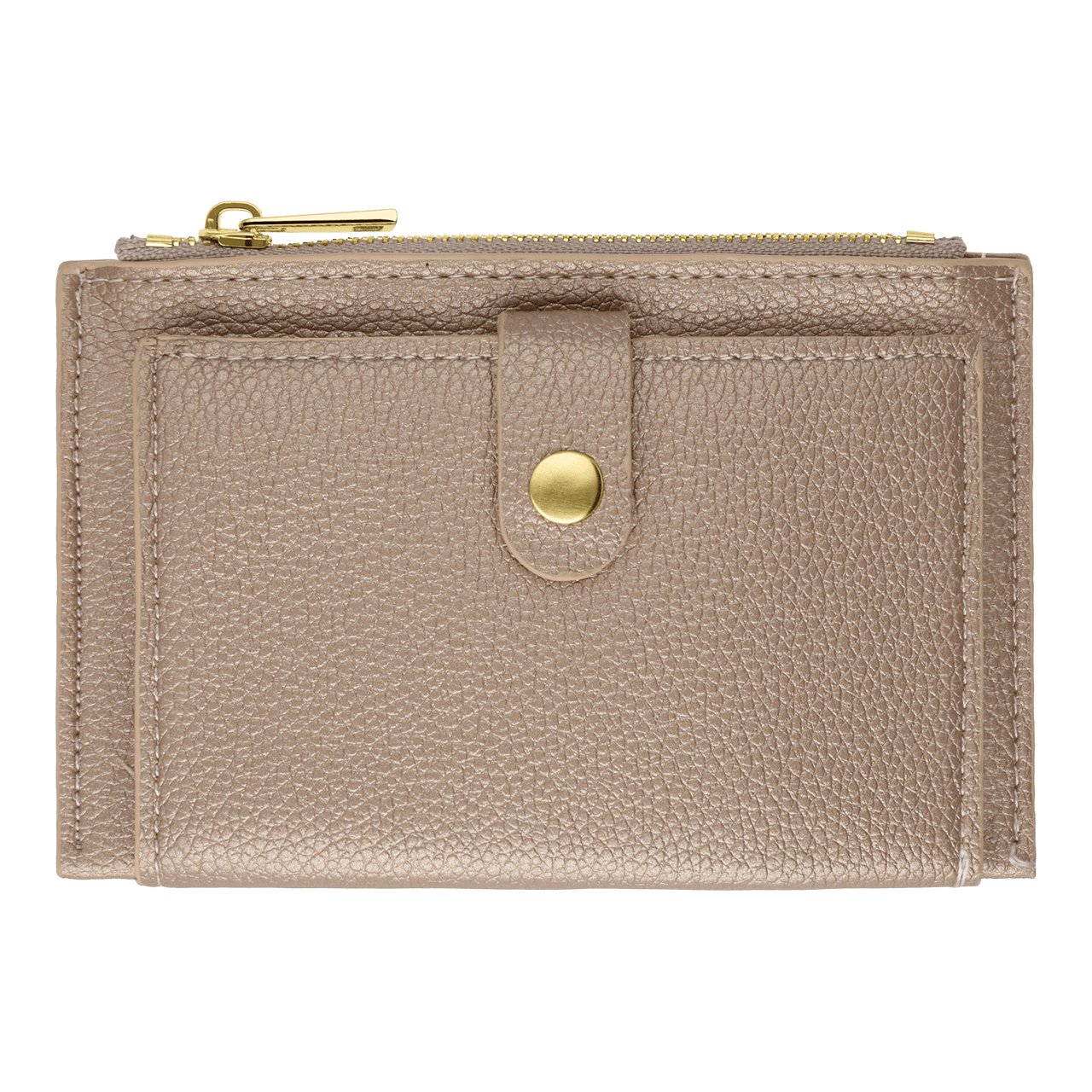 Goldfarbenes Portemonnaie