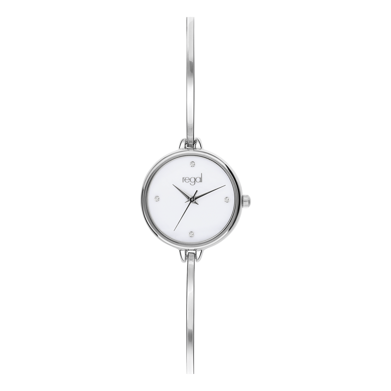 Regal dames horloge bangle rond
