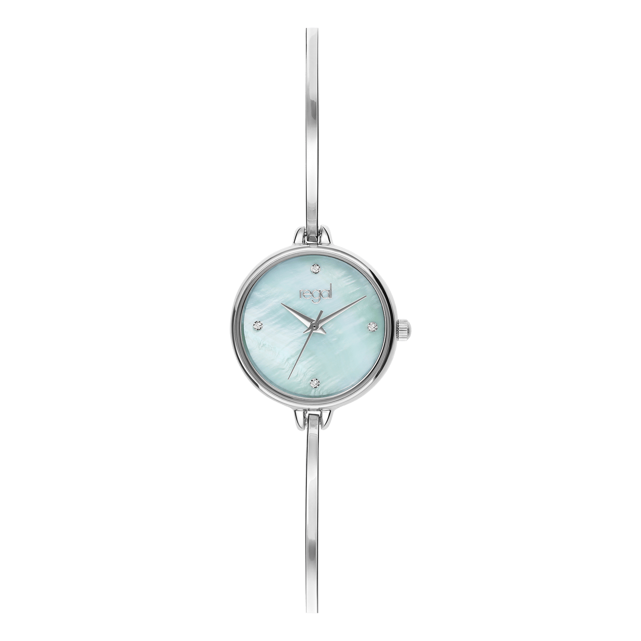 Regal dames horloge bangle rond