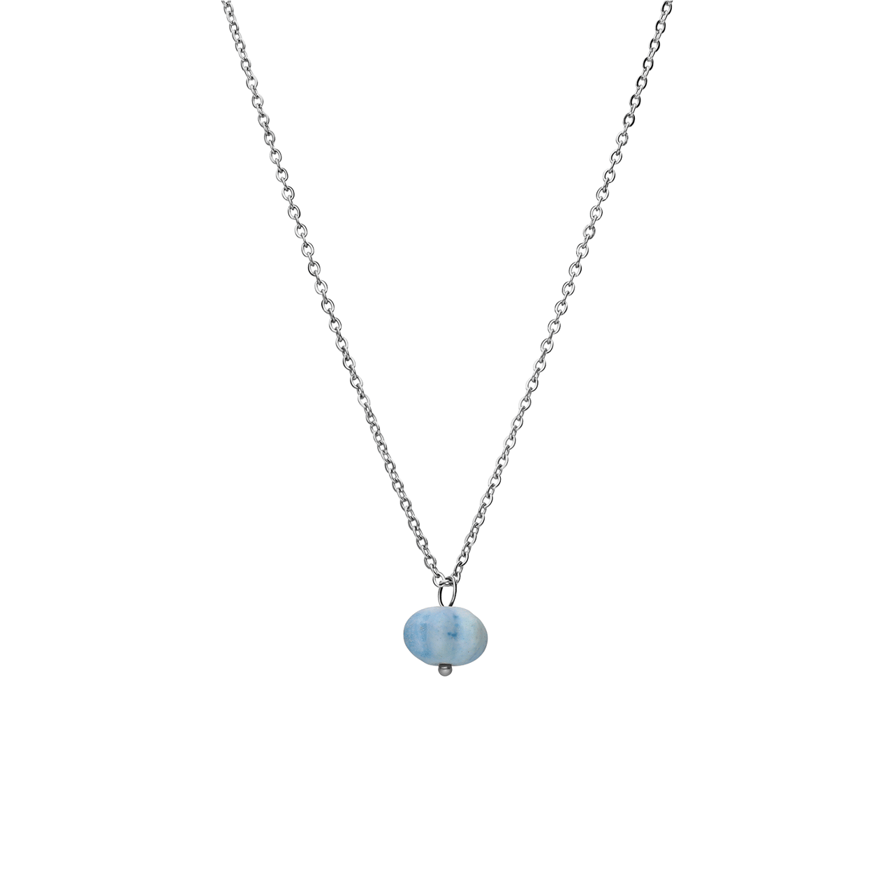 Stainless steel ketting met pompoen voor dames